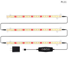 Система от 3 LED лампи за отглеждане и растеж на растения 3500K - PL11 - Sellzone.bg Система от 3 LED лампи за отглеждане и растеж на растения 3500K - PL11